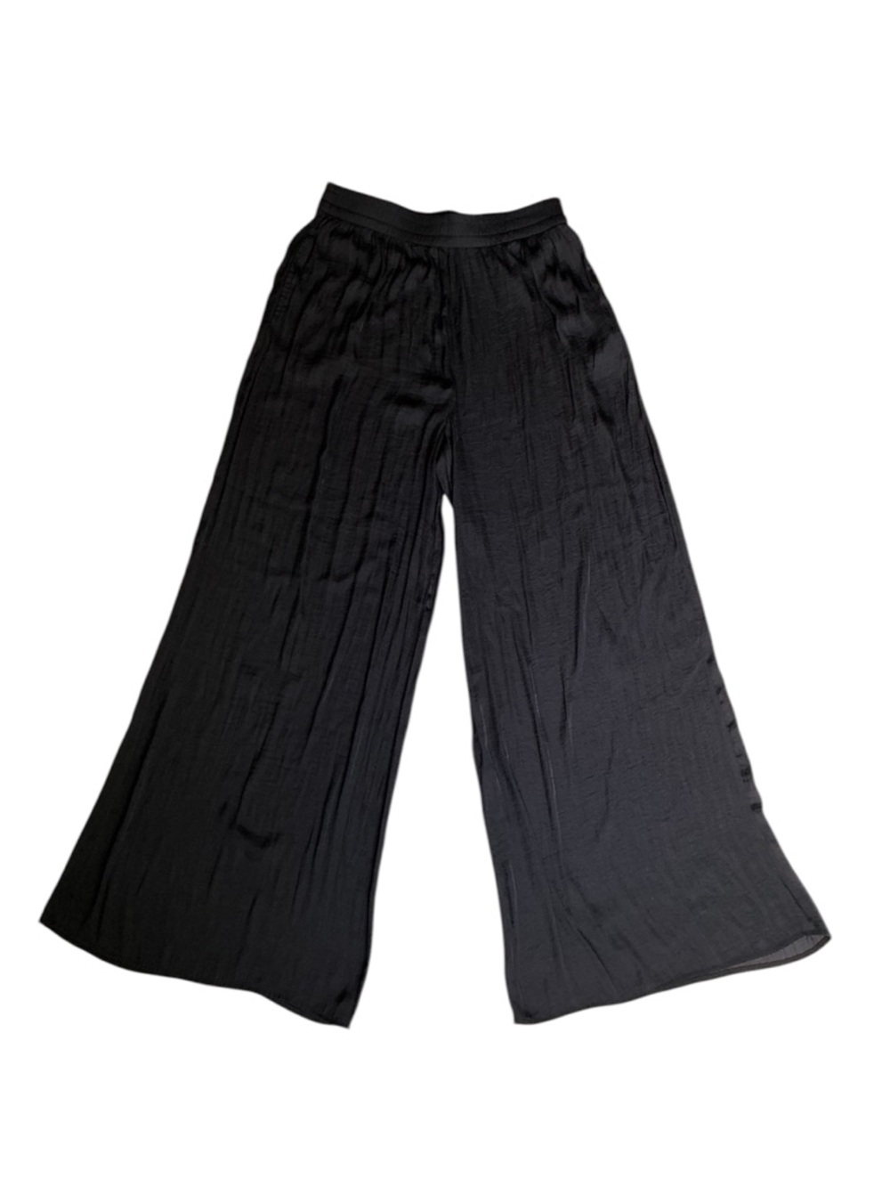 Zara Black Wide-Leg Pants
